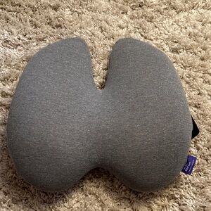 Gray Memory Foam cushion Lab lumbar Support Pillow